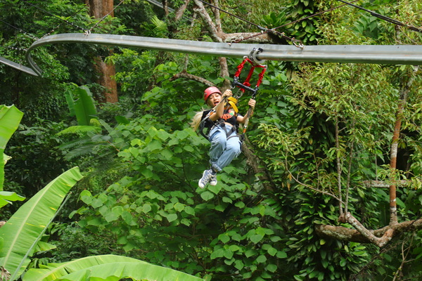 Zipline и верёвочный парк Микли
